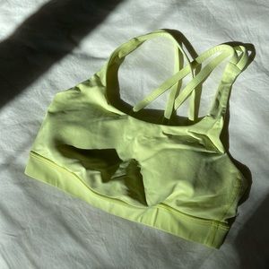 Lululemon neon energy bra size 4
